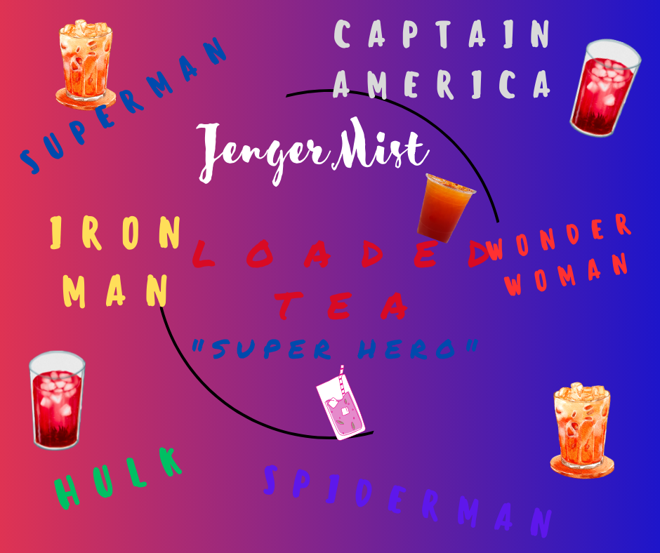 LOADED TEAS: Super Hero's