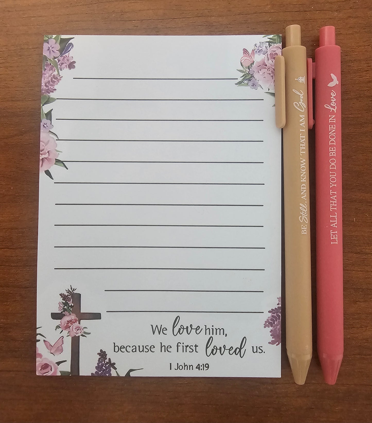 3pk Pens and Pad