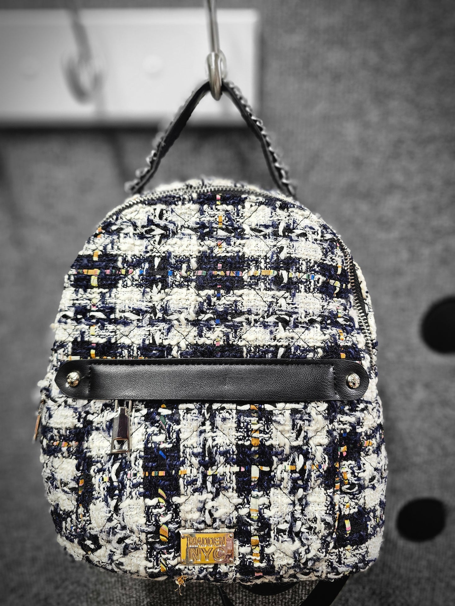 Houndstooth Backpack