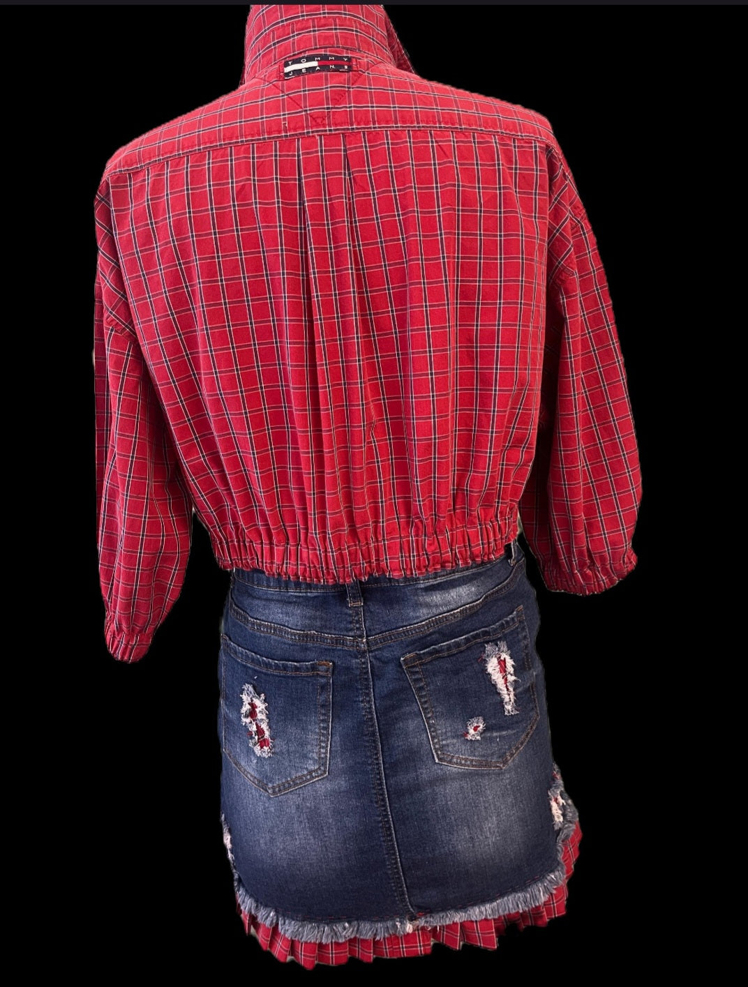 Red Plaid 2pc Set