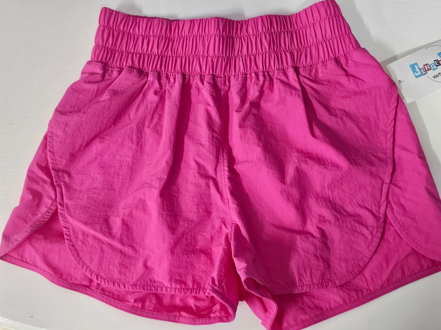 Running Shorts, Windbreaker Smocked waistband
