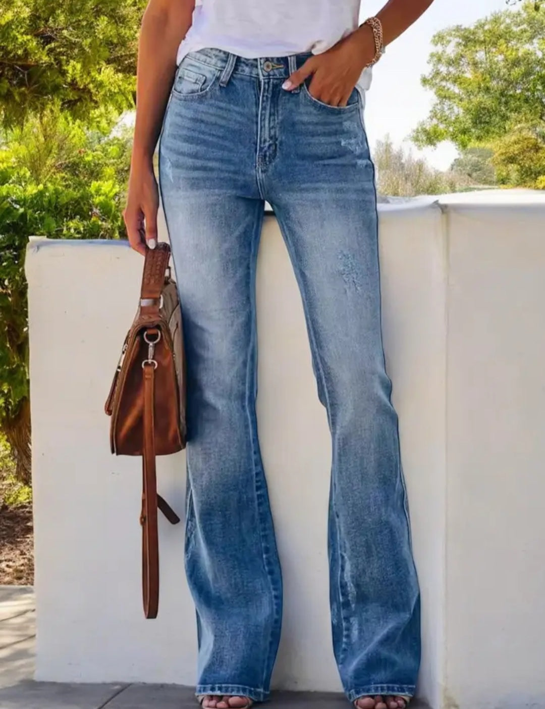 Anna Kaci Flare Jeans