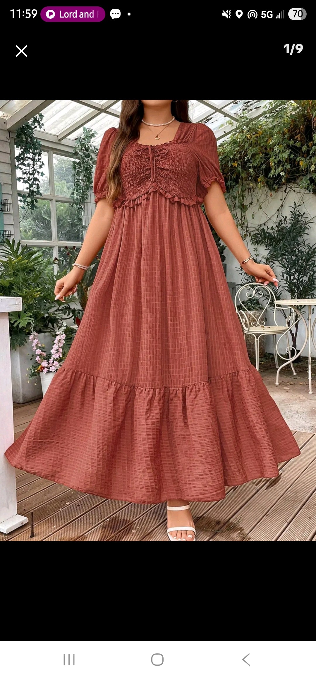 Mauve Dress