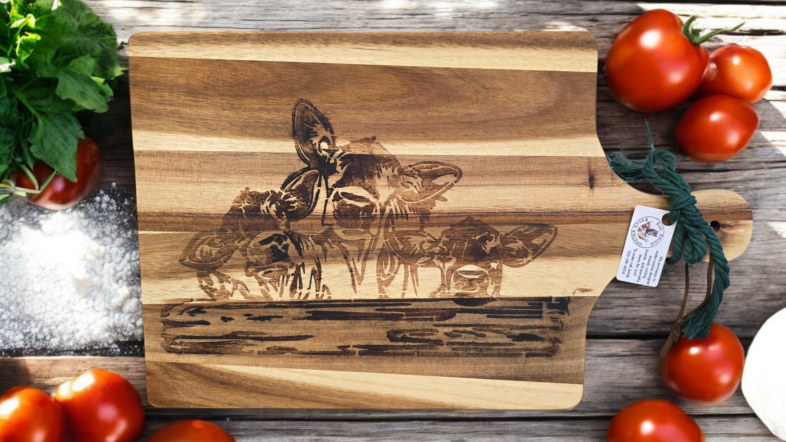 Large Acacia Board