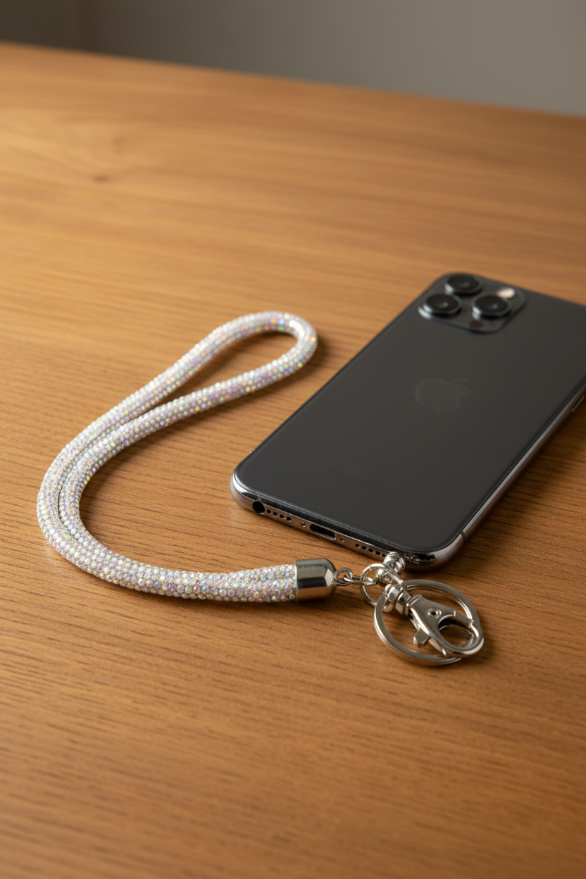 Bling Phone/Key Bracelet