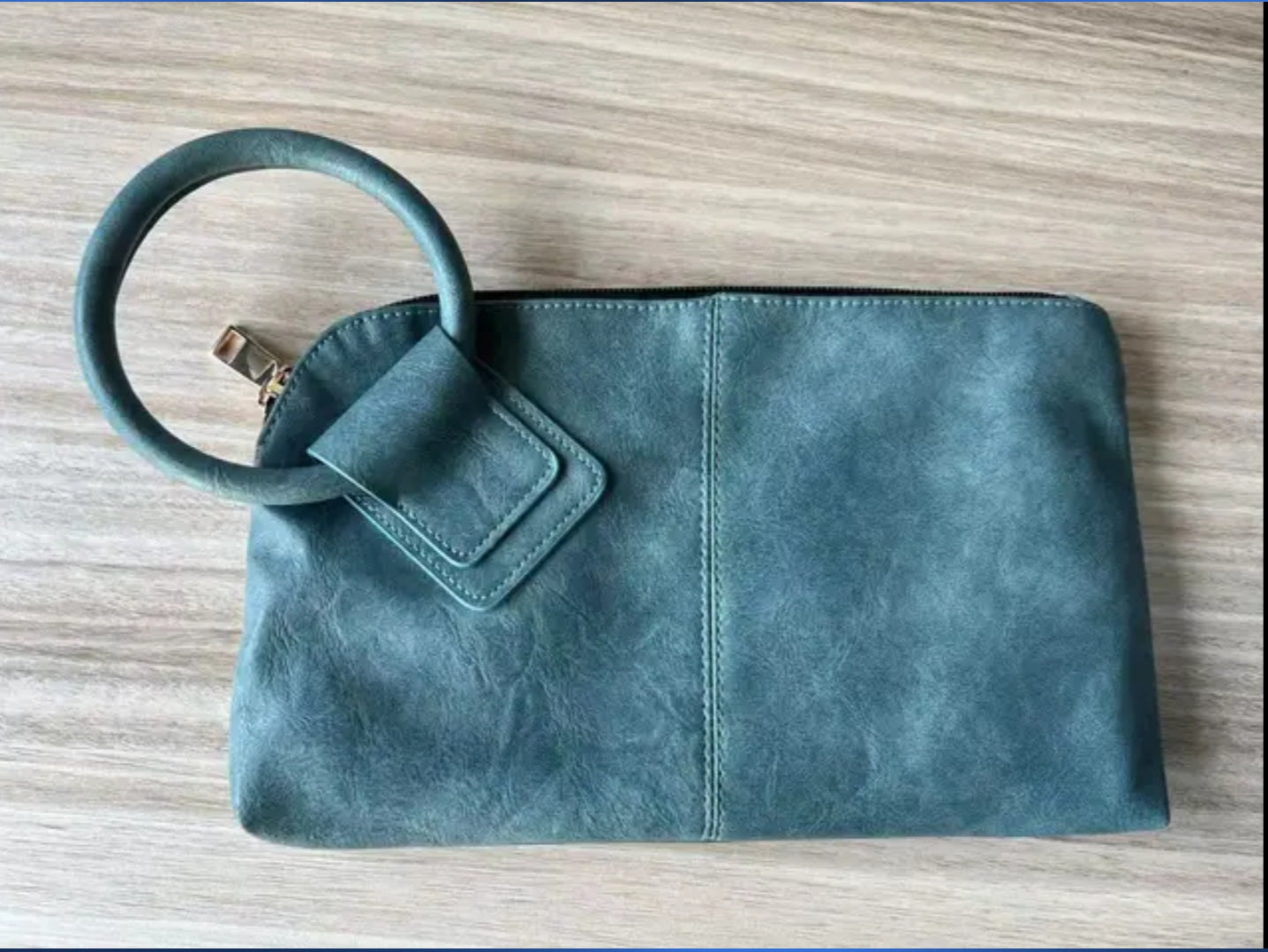 Hobo Dupe Vegan Leather Wristlet