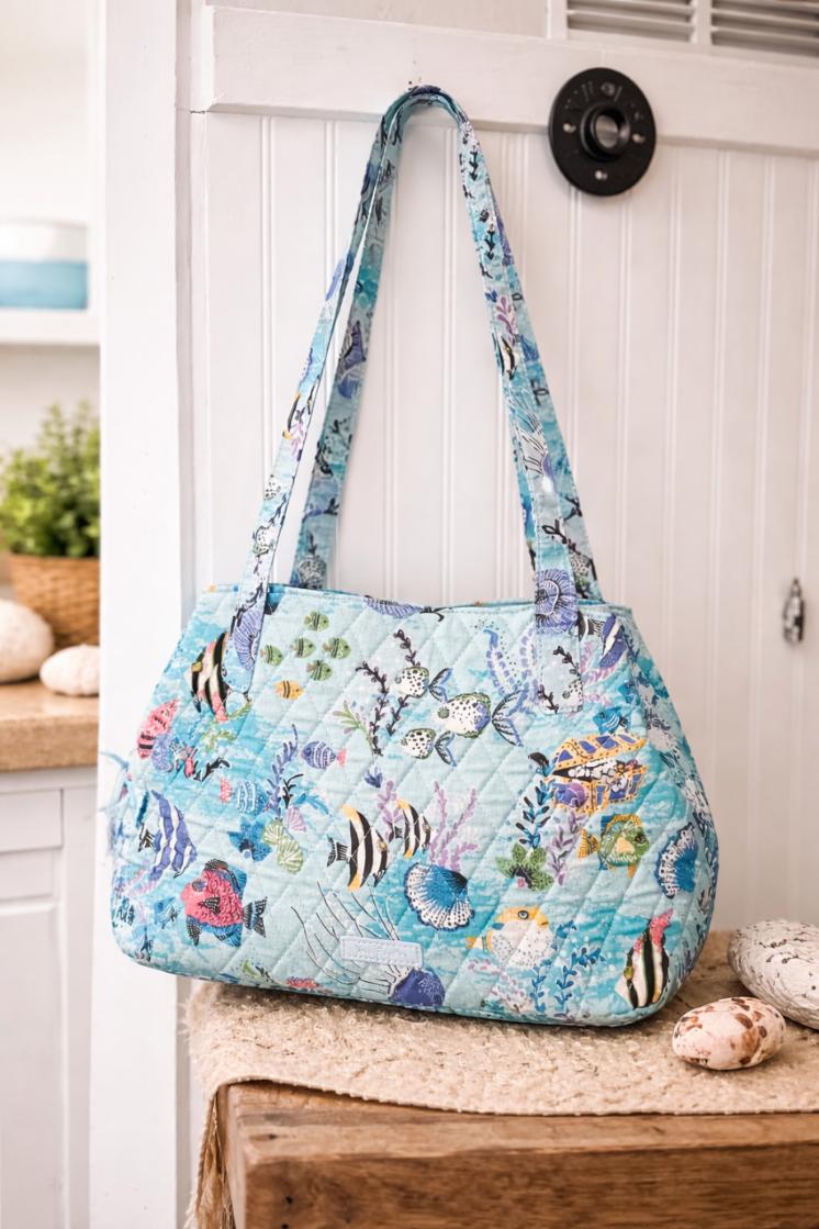 VB: Triple Compartment Shoulder Bag