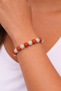 Sparkle Red/White Bracelet