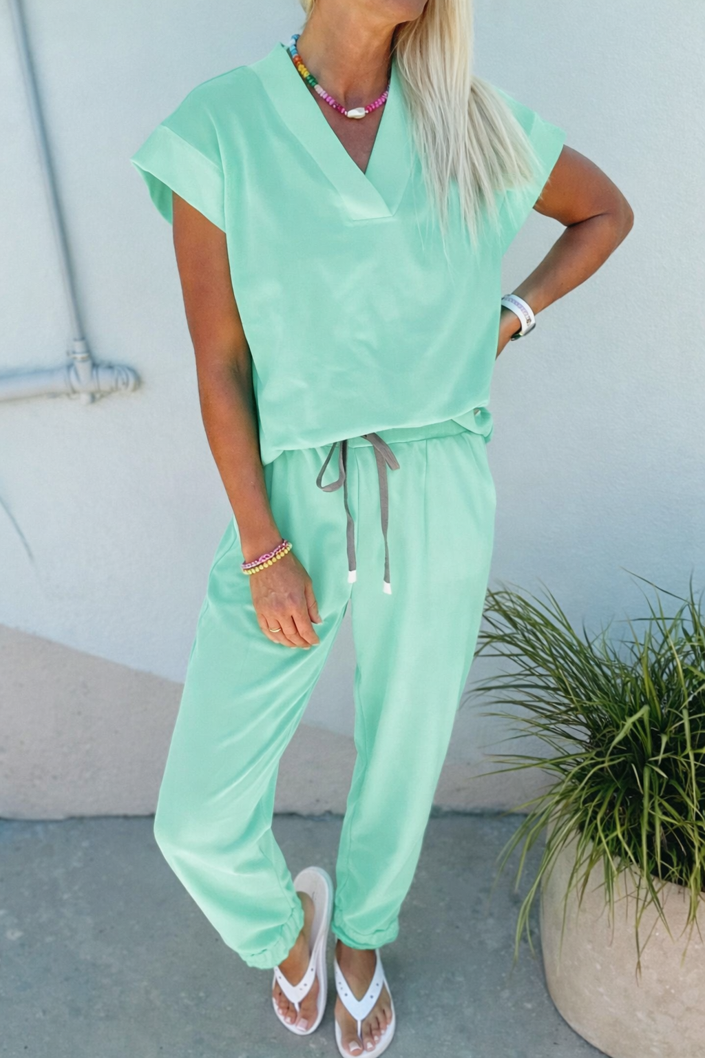 Mint Green 2pc Set
