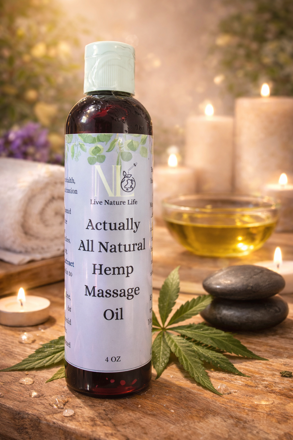 Hemp Massage Oil