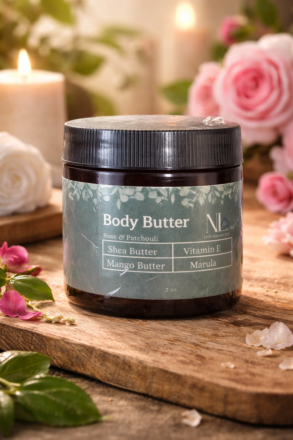 Body Butter - Rose & Patchouli