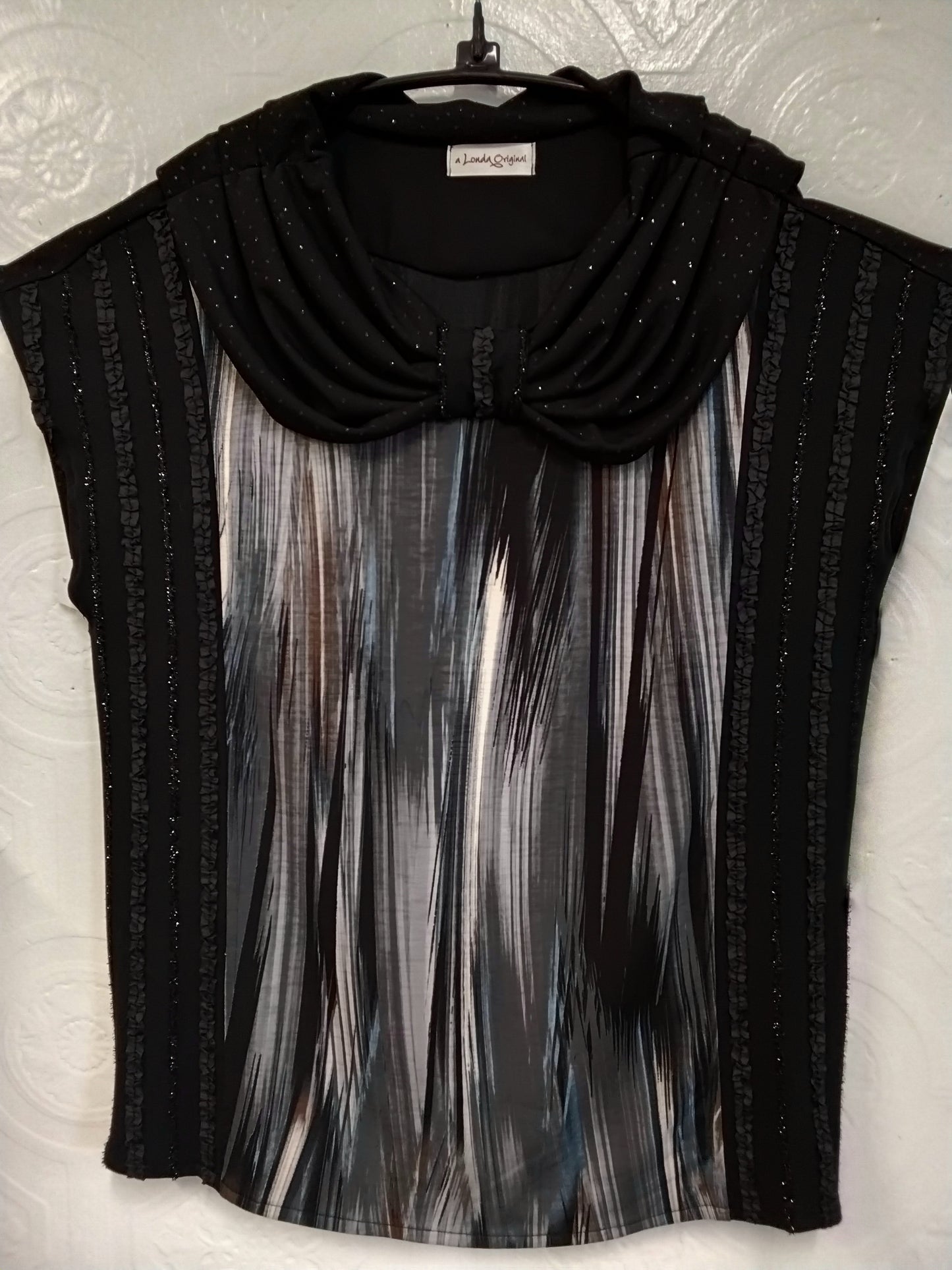 Black Striped Top