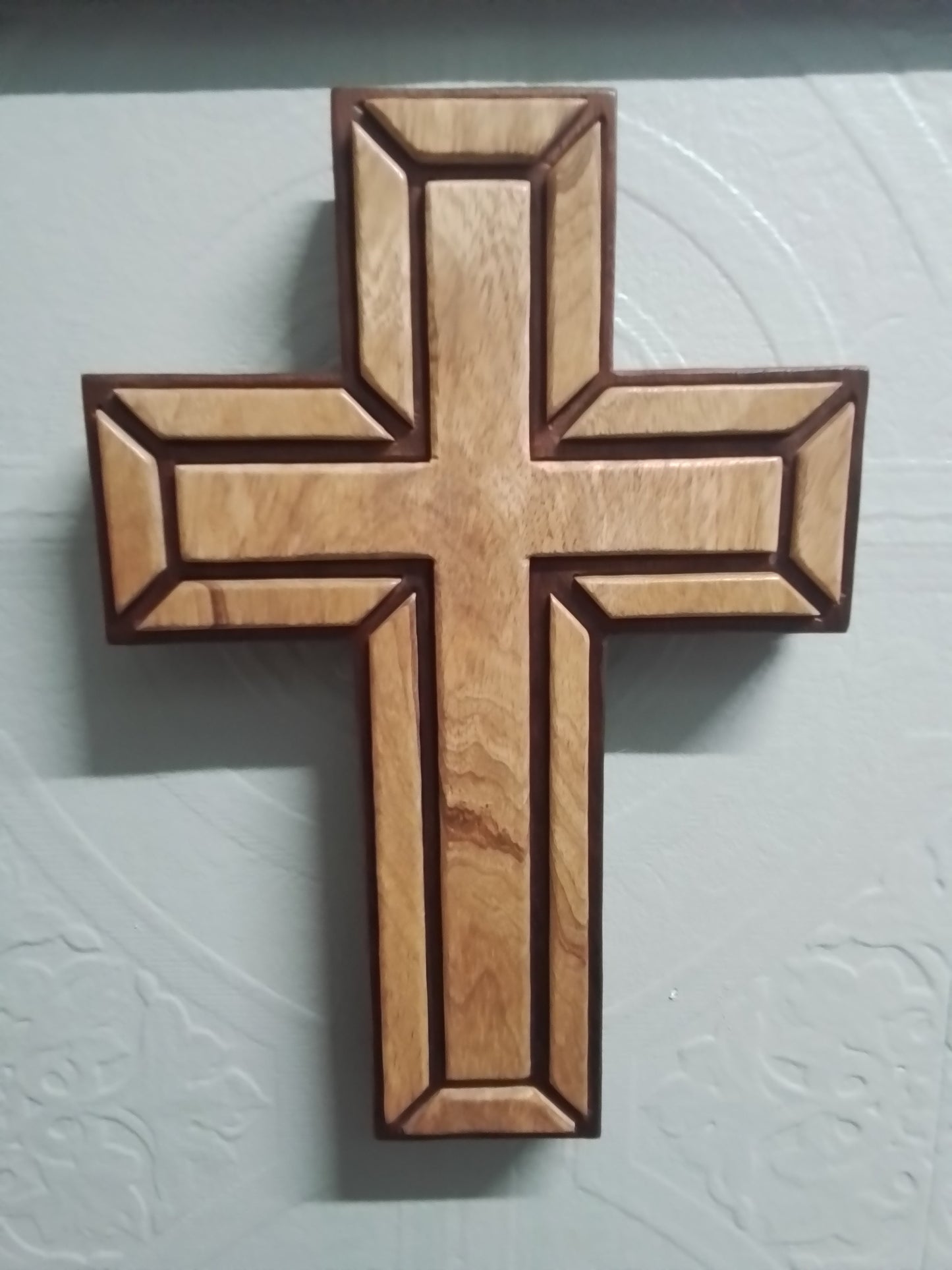 Walnut Wood Cross