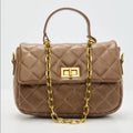 Brown purse and wallet