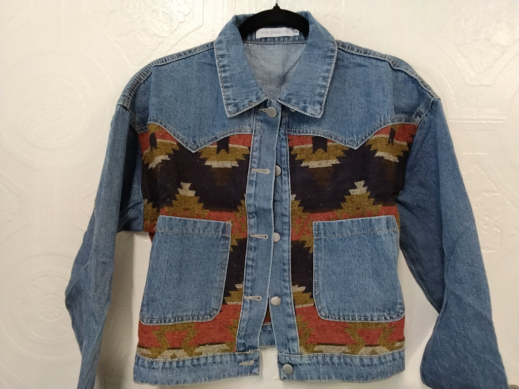 Aztec Denim Jacket