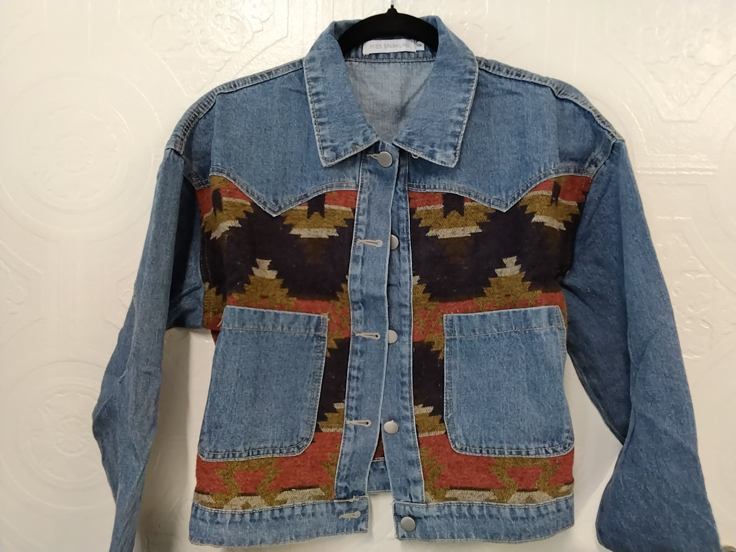 Aztec Denim Jacket