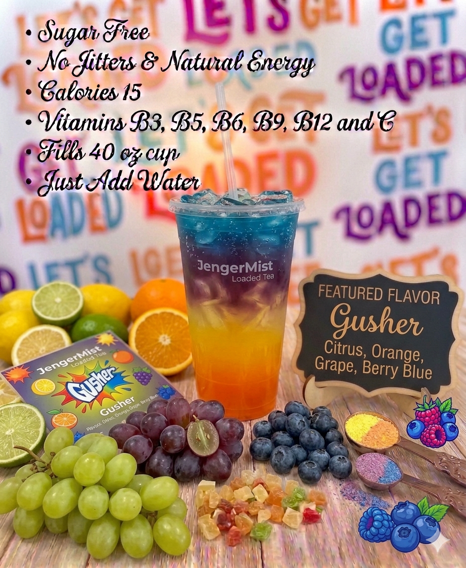 LOADED TEAS: Green Tea