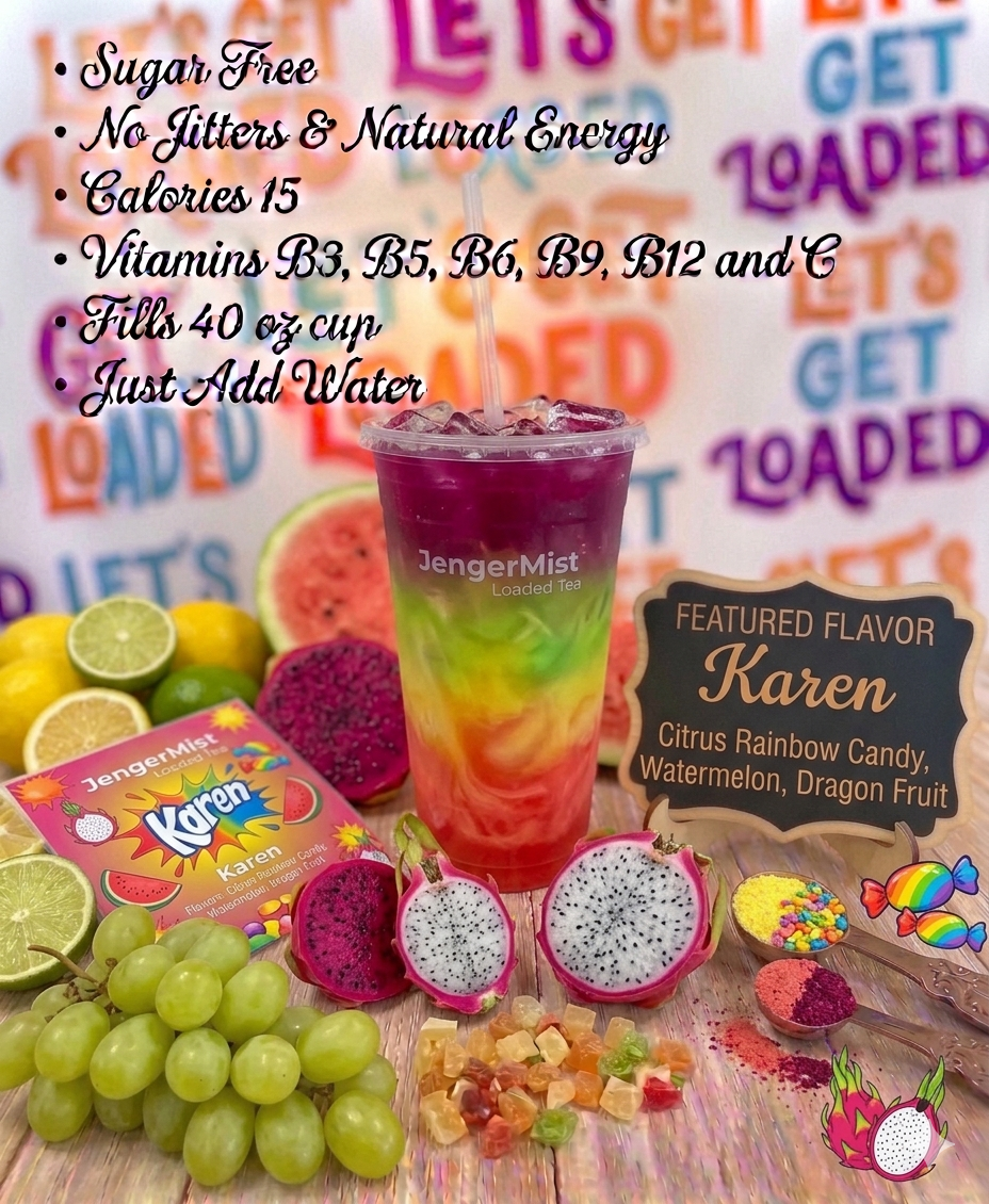 LOADED TEAS: Green Tea