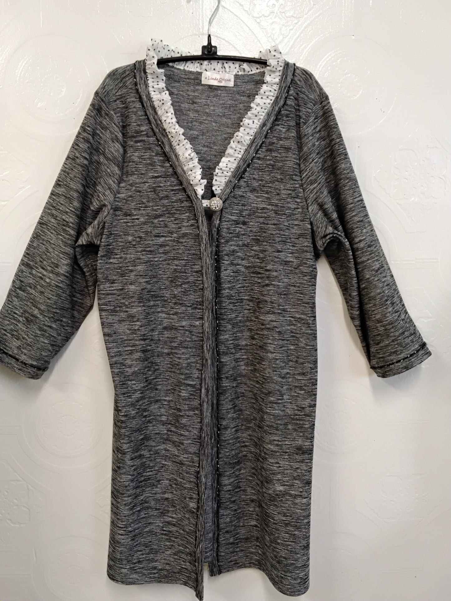 Long Black/White Jacket