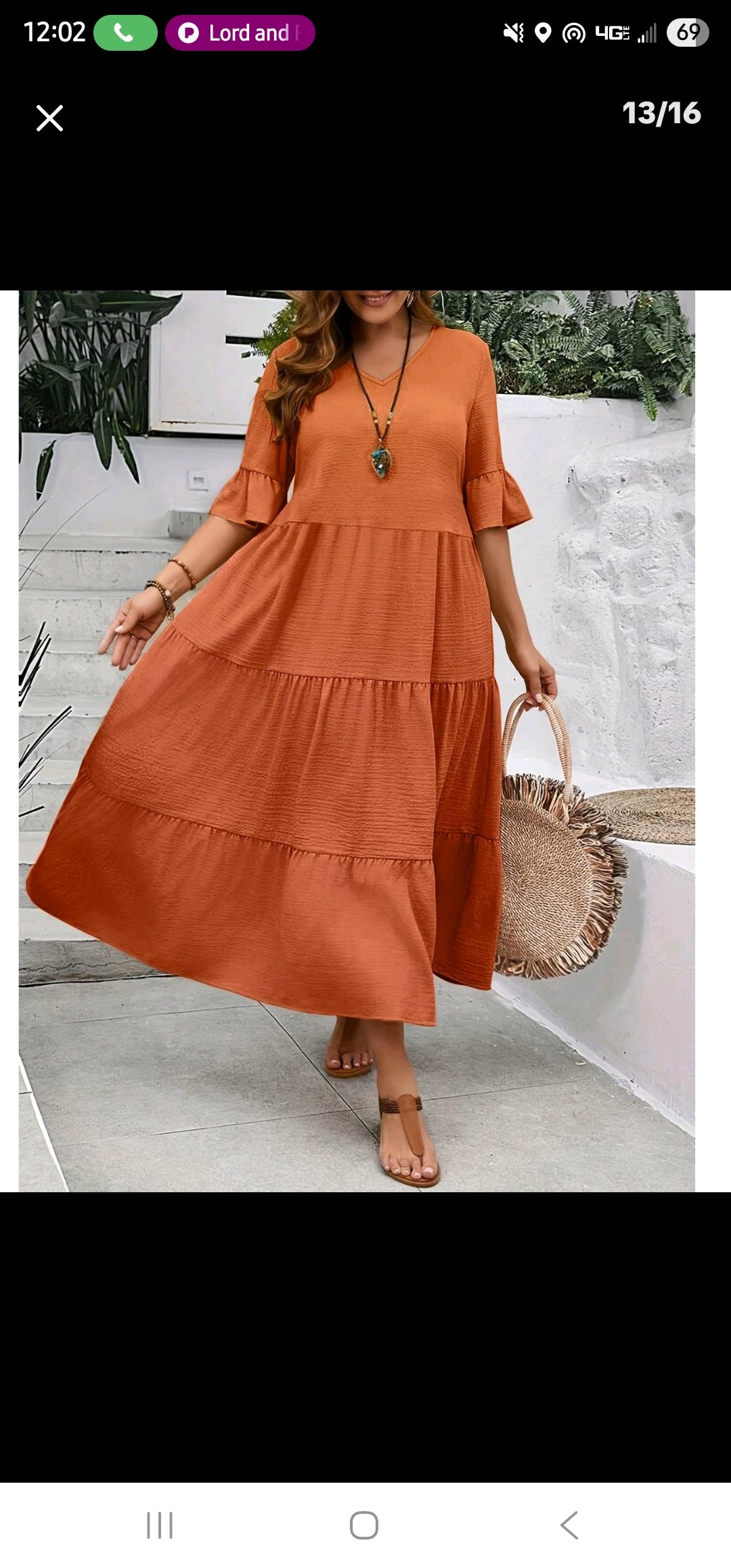 Orange Dress